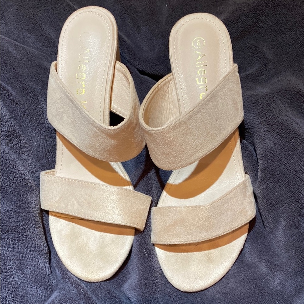 Allegra K Women's Tan Sandals
